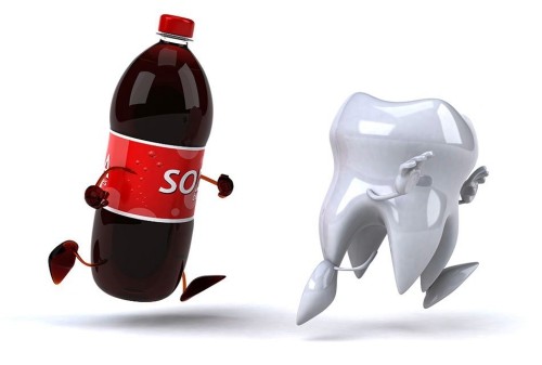 Rost entfernen mit Cola zähne
