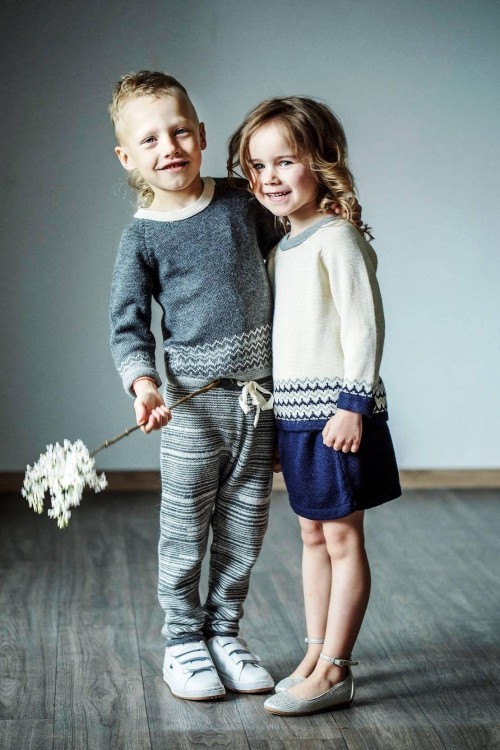 Skandinavische Kindermode geschwister