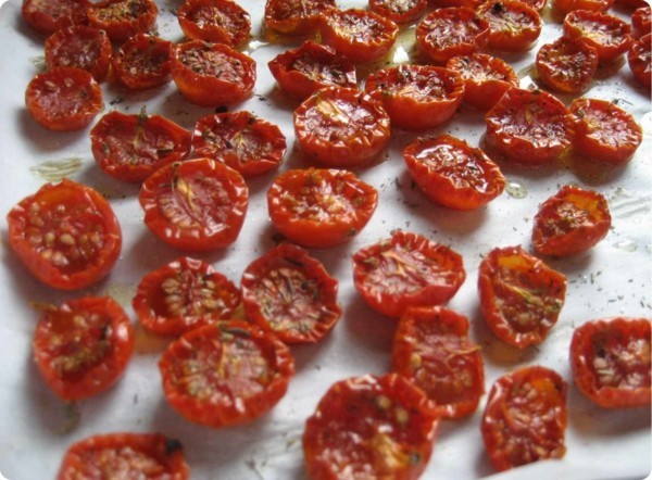 cherry tomaten trocknen gemüse einlegen