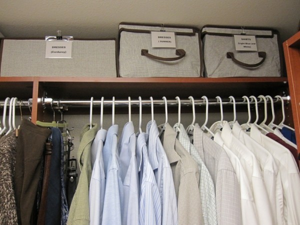 kleideraufbewahrung kleiderschrank organisieren ordnung schaffen