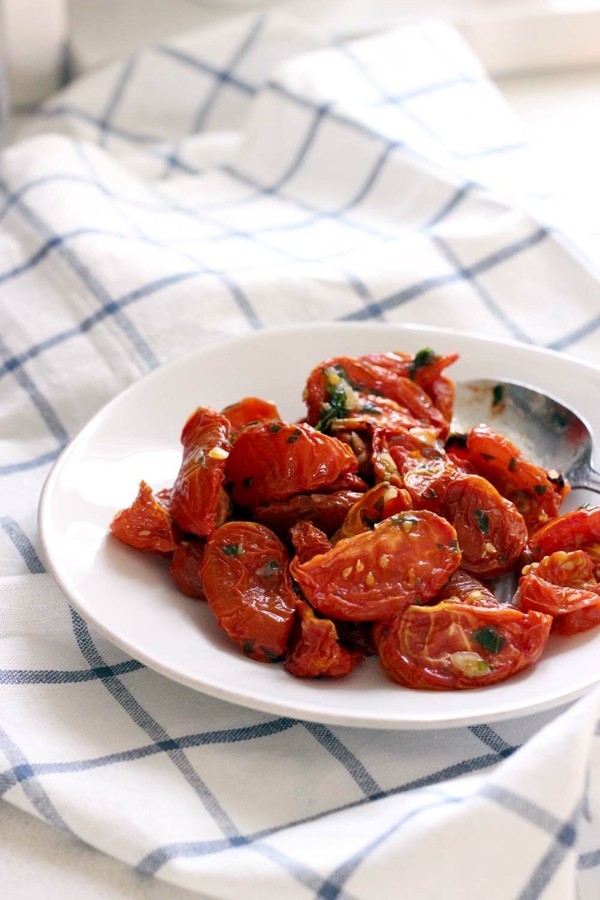 tomaten trocknen eingelegtes gemüse