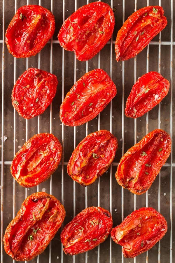 tomaten trocknen gemüse einlegen