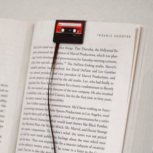 Lesezeichen selber machen kassette