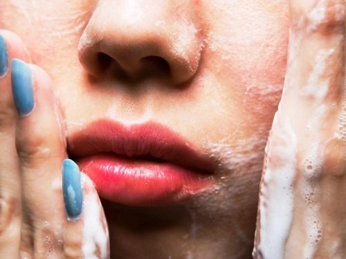 Poren verkleinern waschen