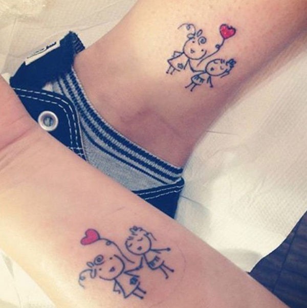 Tattoos für Schwestern ideen