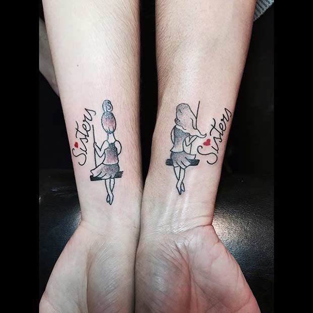 Tattoos für Schwestern