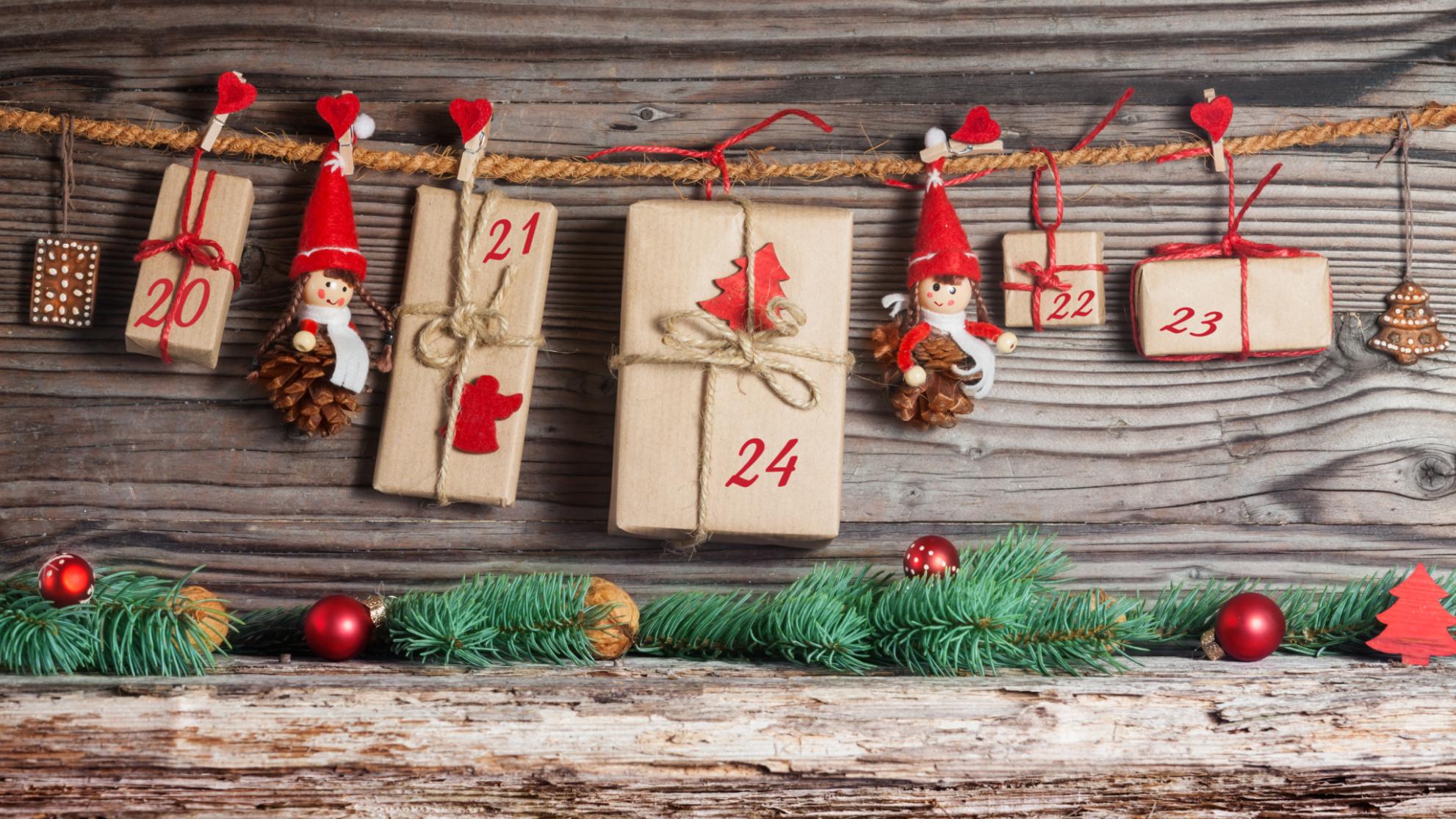 adventskalender selber basteln weihnachtsgeschenkideen