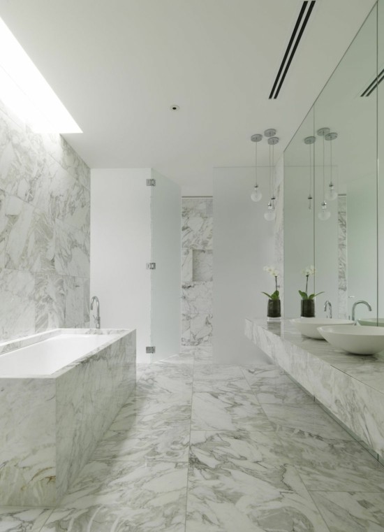 badezimmerfliesen badezimmer marmor inneneinrichtung