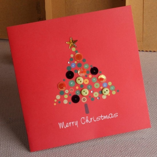 dekoideen weihnachten weihnachtskarten selber basteln