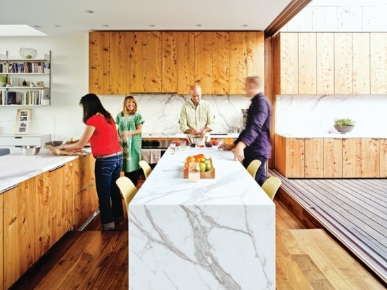 küche marmor inneneinrichtung kücheninsel ideen