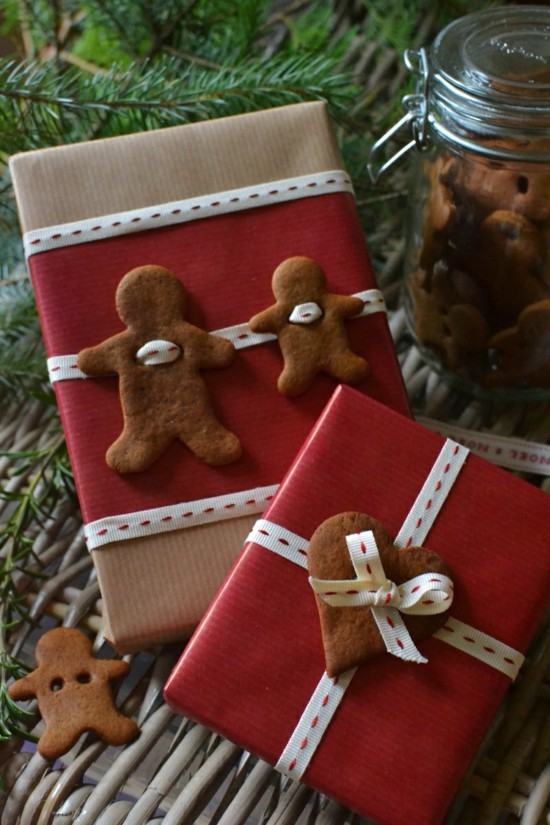weihnachtsgeschenkideen geschenke verpacken geschenkpapier selber machen