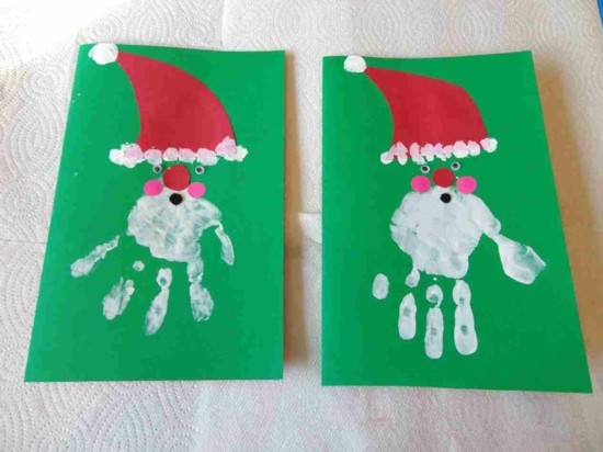 weihnachtskarten selber basteln basteln mit kindern