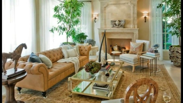 chesterfield sofa in beige wohn