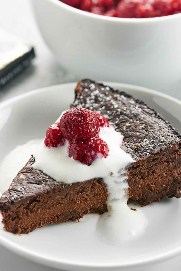 einfacher schokoladenkuchen kuchen ohne mehl backen