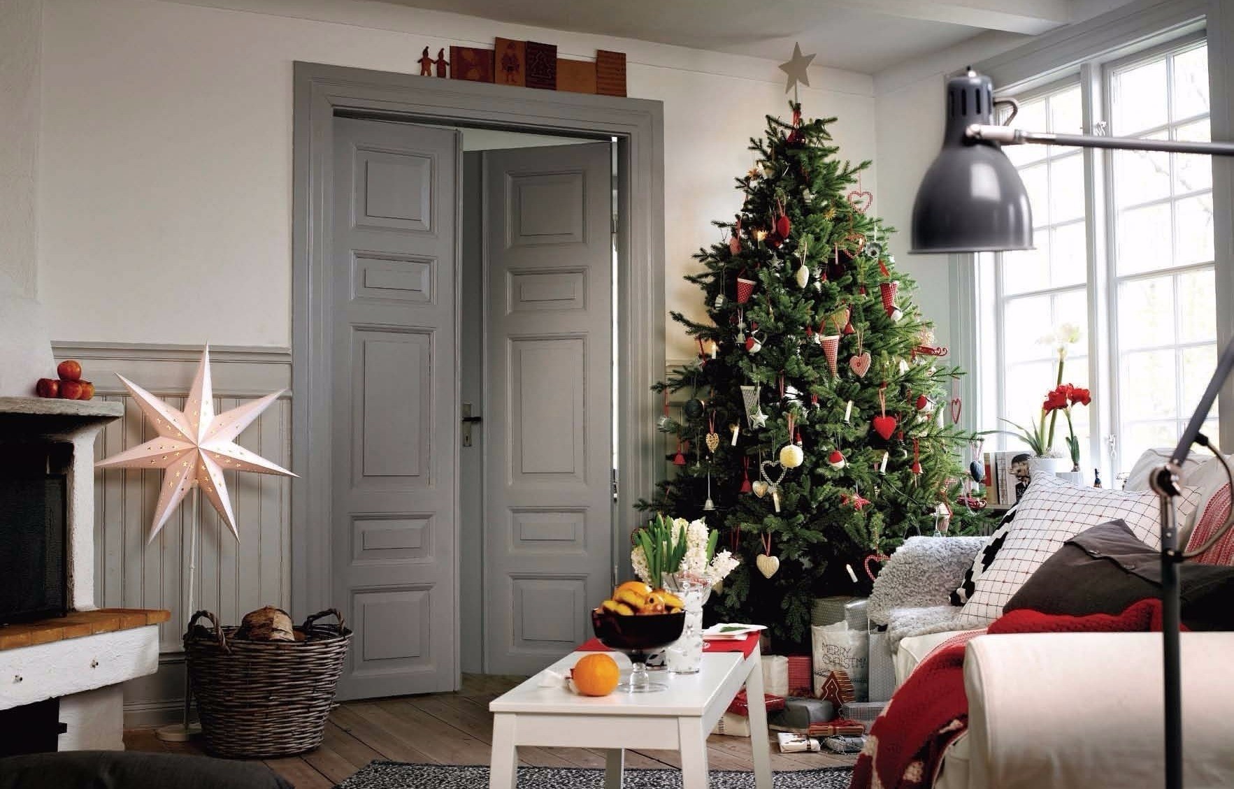 skandinavische weihnachtsdeko diy weihnachtdekoideen weihnachtlich dekoreiren
