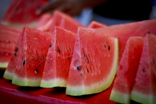 wassermelone gesund tipps gegen muskelkater