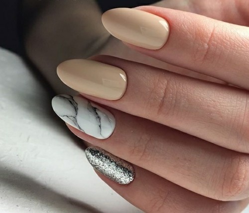 ovales nagelform winternägel silvesternägel