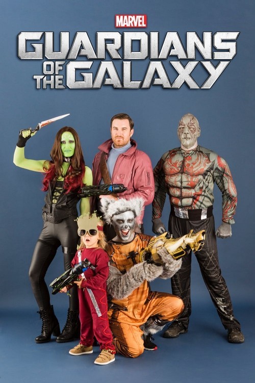 Gruppenkostüme Karneval guardians of the galaxy charaktere marvel