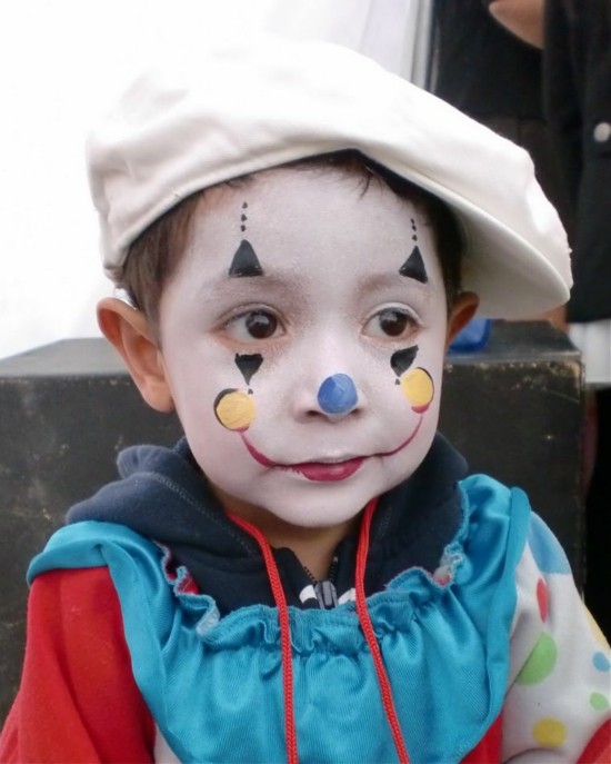 kinderschminken karneval clown schminken schminktipps karneval