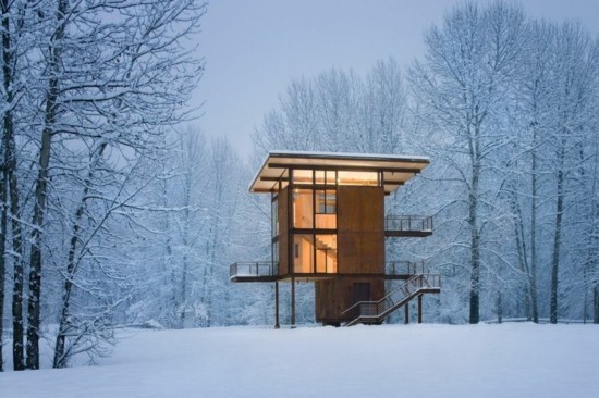 winterhütte 1 winterhütte design ideen baumhaus ferienhaus