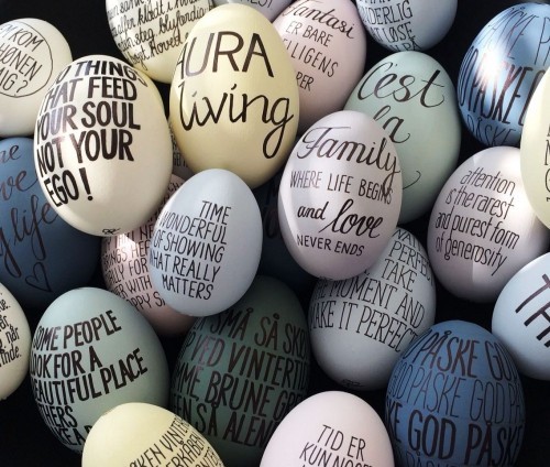 Oster Eier bemalen – kreative Ideen und Anleitungen ostereier beschriften mit filzstiften