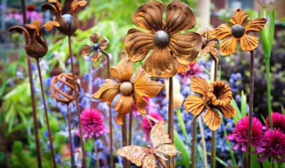 95 rostige Gartendeko Ideen für ein bezauberndes Vintage Exterieur