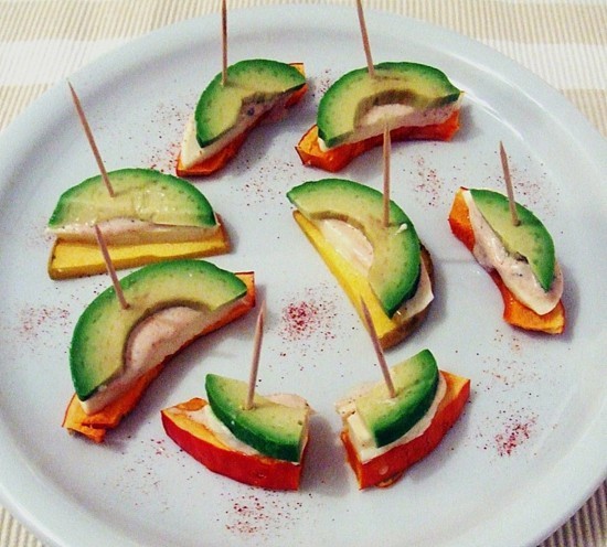 fingerfood ideen avocado häppchen partyhäppchen