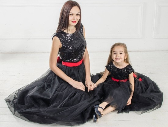 100 tolle Mutter Tochter Kleid Ideen und Styling Tipps schwarze kleider passend elegant
