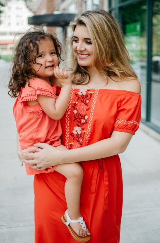 100 tolle Mutter Tochter Kleid Ideen und Styling Tipps ähnliche kleider in orange und rosa