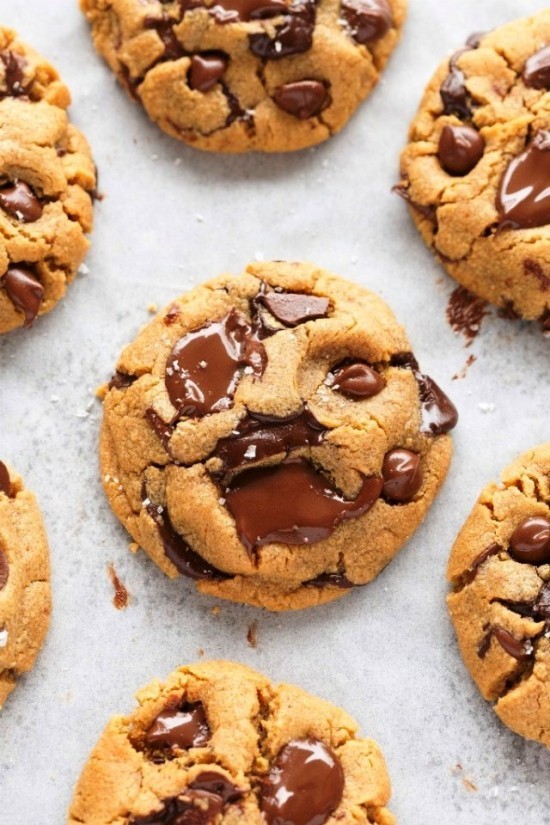 Gesunde Nussbutter ganz einfach selber machen gesunde kekse mit schokolade und nuss butter