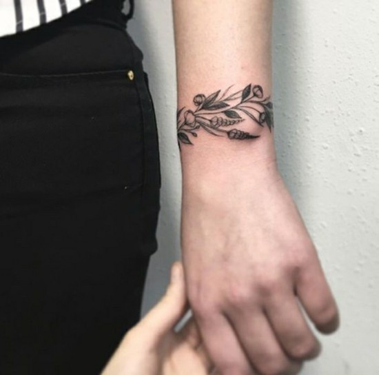 handgelenk tattoo armband tattoo