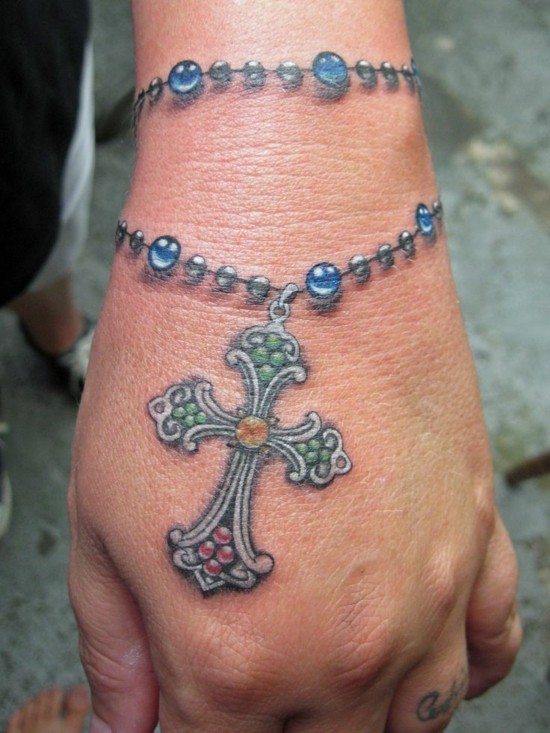 kreuz tattoo armband tattoo