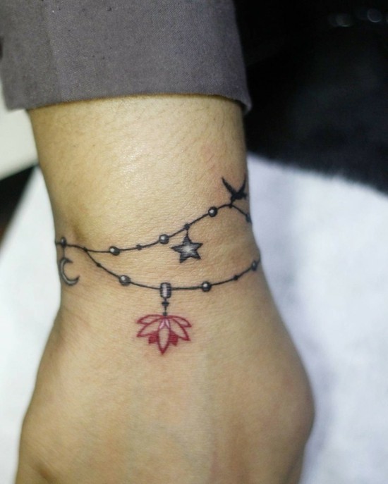 lotos tattoo armband tattoo