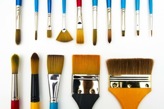 best paint brush brand - Types and Shapes of Art Paintbrushes