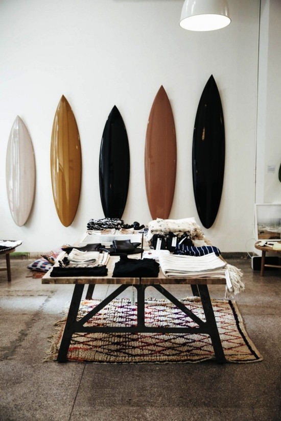 100 sommerliche und nautische Surfbrett Deko Ideen modernes interieur natürlich farben