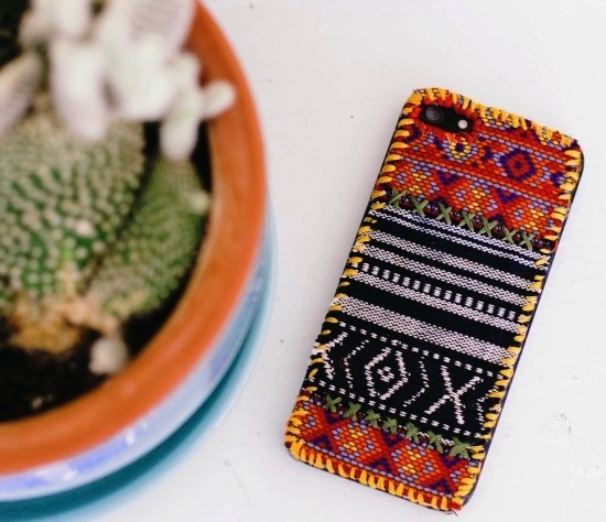 Handyhülle designen leicht gemacht – 100 kreative Ideen zum Selbermachen strick muster tribal weich bequem