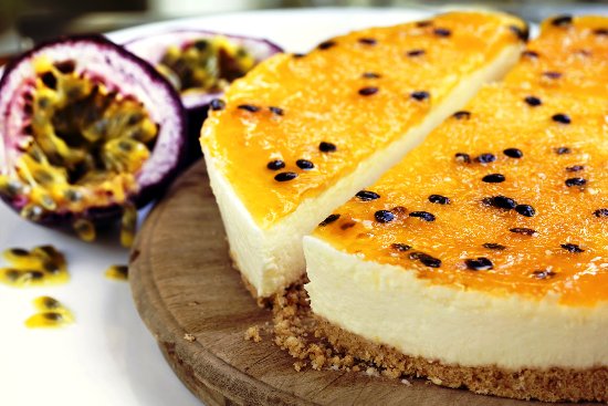 Veganer sommerlicher Kuchen ohne Backen leicht selber machen kuchen käsekuchen mit tropischen früchten