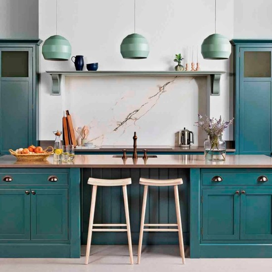 grüne küche küchentrends 2019 kücheneinrichtung
