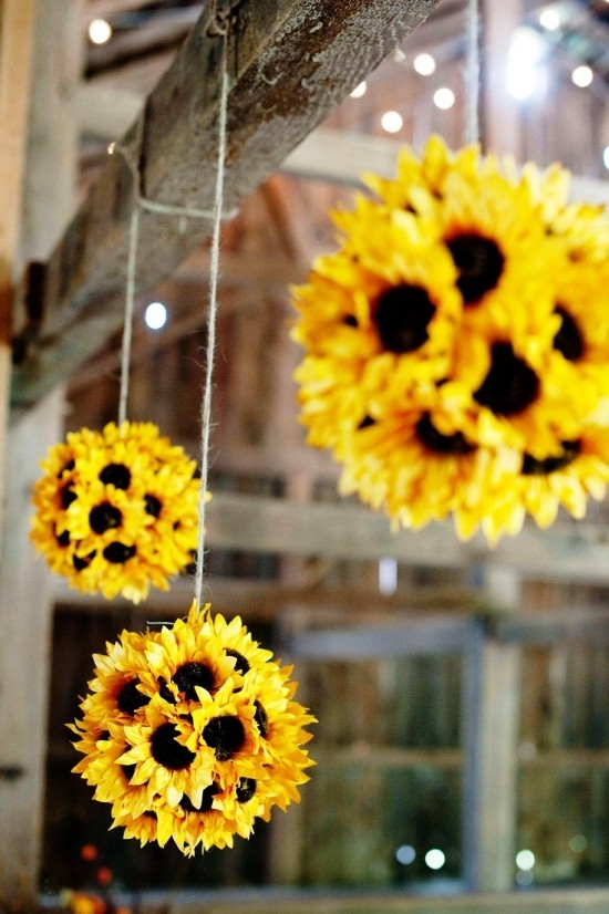 80 umwerfende Ideen und 2 einfache Anleitungen zum Sonnenblume Basteln blumen laternen deko hochzeit