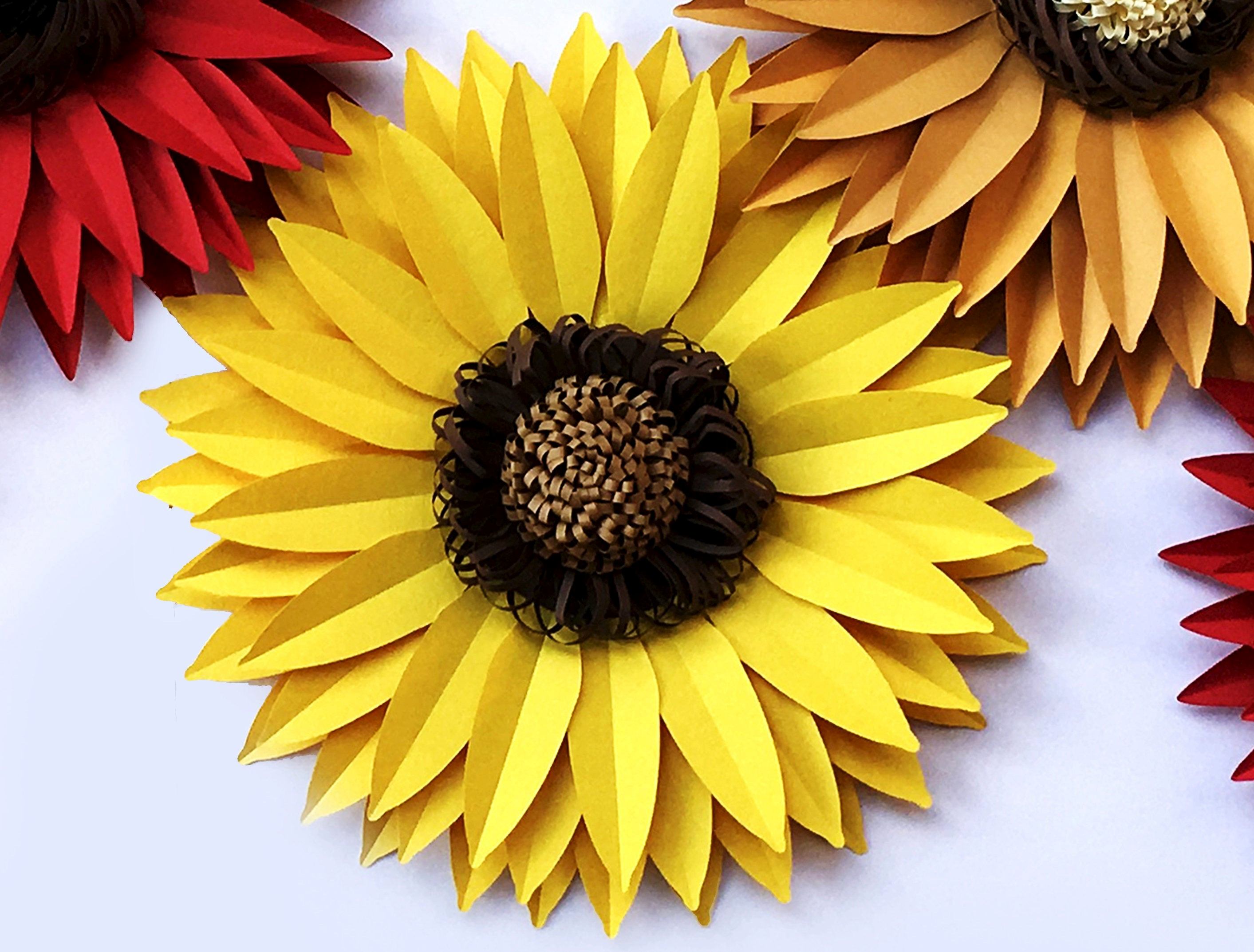 80 umwerfende Ideen und 2 einfache Anleitungen zum Sonnenblume Basteln