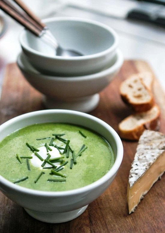 Brunnenkresse ist das Superfood, das Sie häufiger essen sollten creme suppe mit kresse und käse