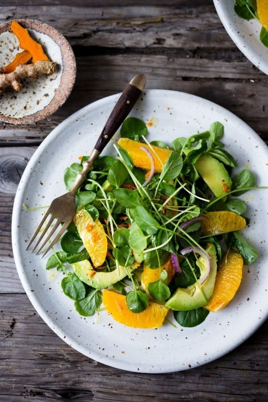 Brunnenkresse ist das Superfood, das Sie häufiger essen sollten kresse orange salat avocado