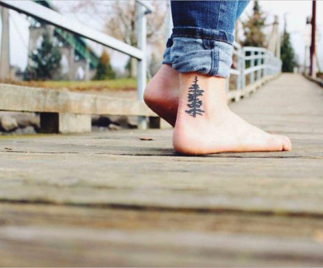 85 sinnvolle Knöchel Tattoo Ideen für Frauen