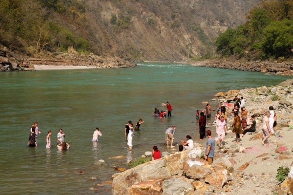 Phool Chatti Ashram Indien Rishikesh Ganga
