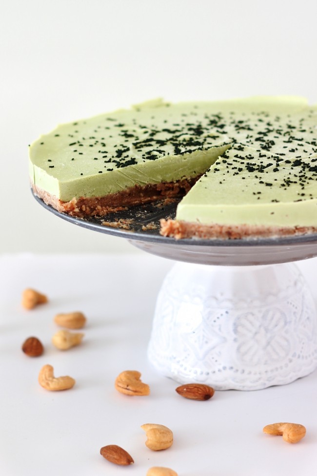So gesund sind Spirulina Algen für den Körper cheesecake mit wunderalgen superfood