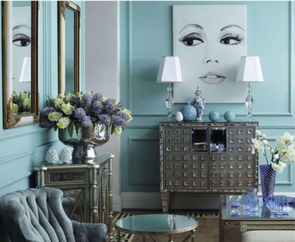 So wählen Sie die richtige Pastell Wandfarbe für Ihr Zuhause blaue wände melancholisch kreativ