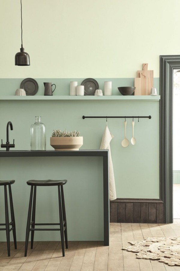 So wählen Sie die richtige Pastell Wandfarbe für Ihr Zuhause grüne pastelle in der küche
