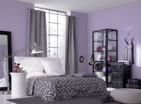 So wählen Sie die richtige Pastell Wandfarbe für Ihr Zuhause lila silber schlafzimmer pastelle