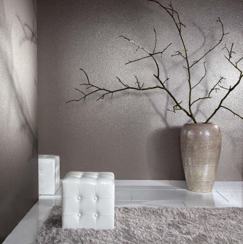 Glitzer Wandfarbe selber mischen und auftragen silber grau wandfarbe wohnzimmer flur