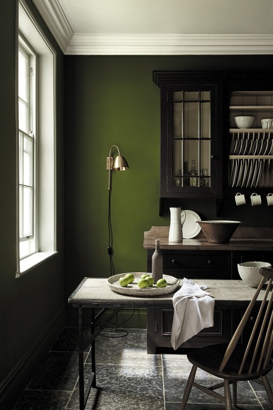 Ist die Wandfarbe Dunkelgrün richtig für Sie Design-Tipps und Ideen esszimmer dunkel größe